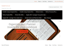 Tablet Screenshot of handyforms.com